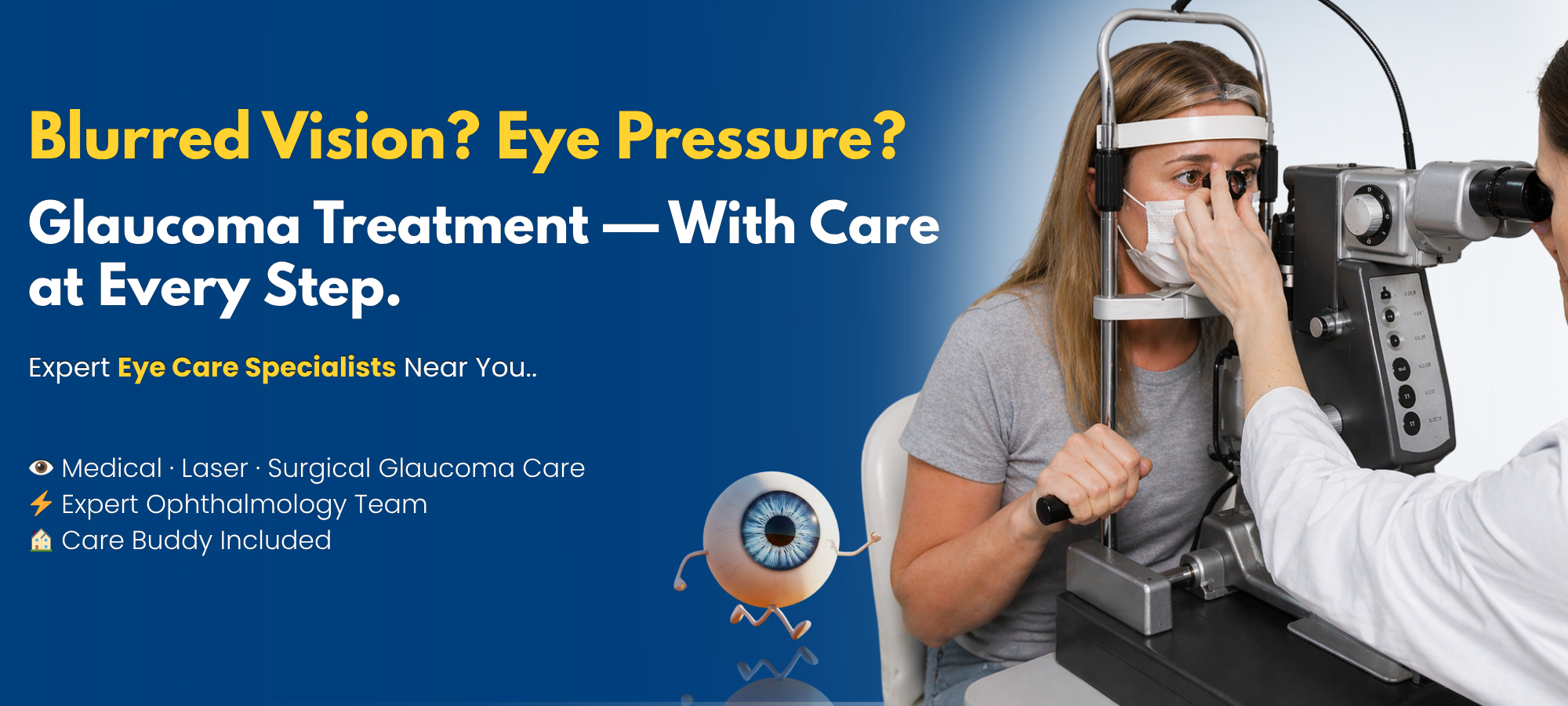 Glaucoma treatment in Hyderabad for eye pressure and blurred vision with expert eye specialists