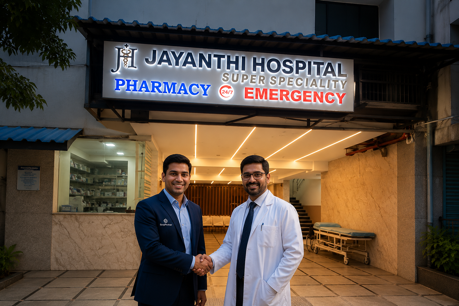 SurgiPartner collaboration with Jayanthi Super Speciality Hospital in SR Nagar Hyderabad