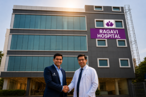 SurgiPartner collaboration with Ragavi Hospital Kukatpally Hyderabad for advanced multi speciality and critical care services.
