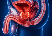 BPH treatment in Hyderabad showing enlarged prostate gland causing urinary symptoms in men
