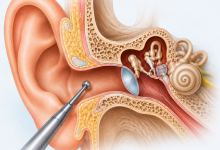 Myringotomy ear surgery in Hyderabad showing ear fluid drainage and infection treatment
