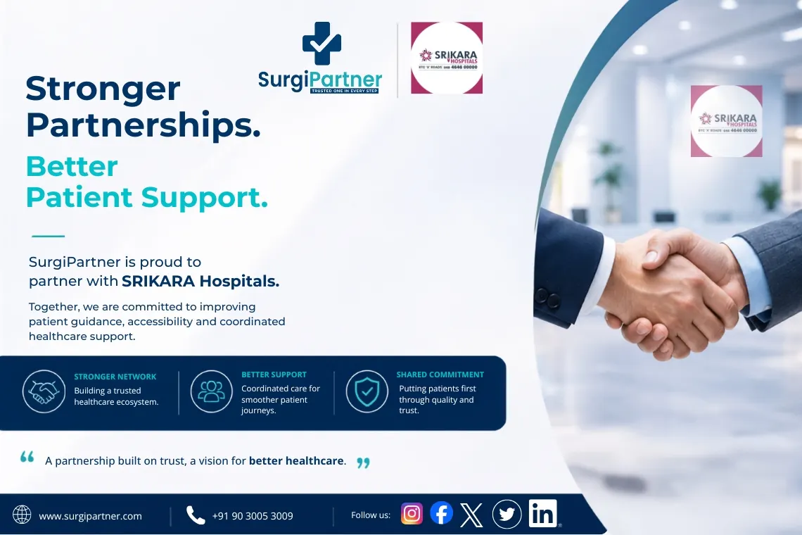 SurgiPartner × SRIKARA Hospitals Partnership Announcement Hyderabad